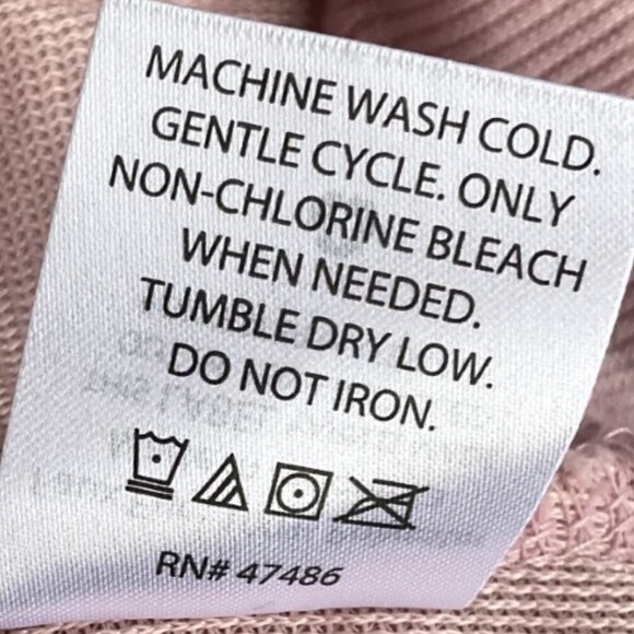 TRIXIE + LULU BLUSH PINK FAUX FUR SWEATER - Picture 9 of 9